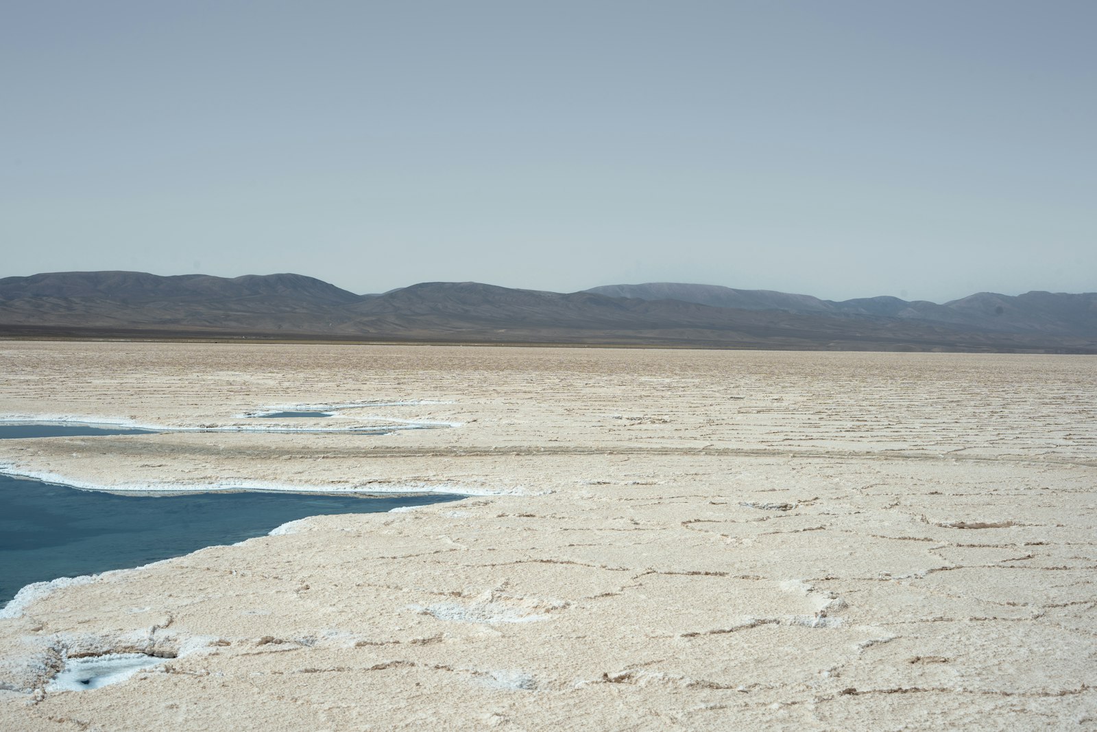 Salar de litio en el Triángulo del Litio, provincia de Jujuy